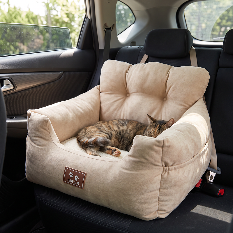 PetPilot Dog Car Seat | Portable Dog and Cat Sofa Car Seat Kennel