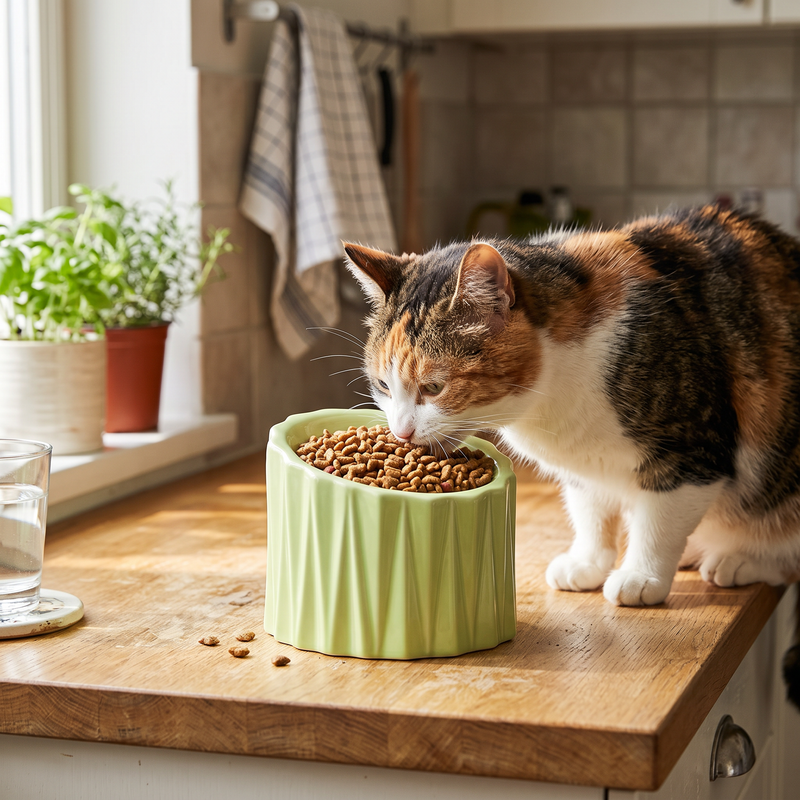 PetPilot Pet Food Bowl | ceramic bowl with