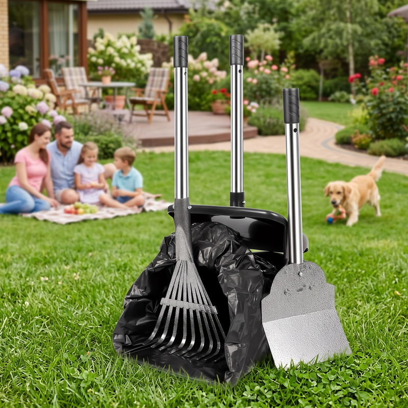 PetPilot Yard Cleanup | Adjustable, Large