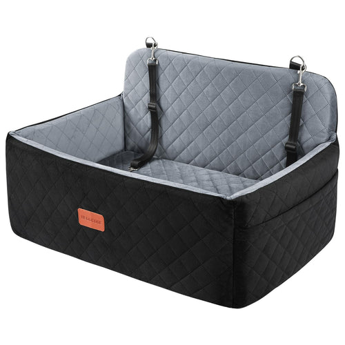 PetPilot Dog Booster Car Seat | Washable Cover, Up to 55 lbs, Medium/Large