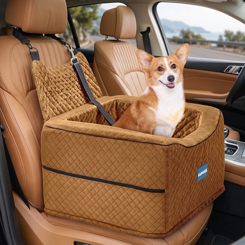 PetPilot Dog Booster Car Seat | Adjustable, Up to 40 lbs, Small