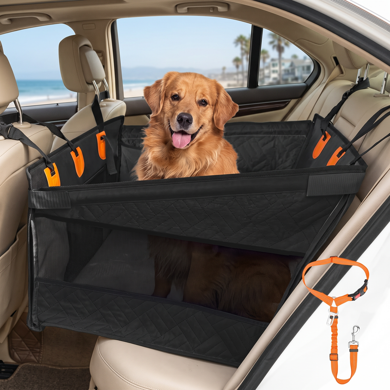PetPilot Hard Bottom Dog Car Seat Cover