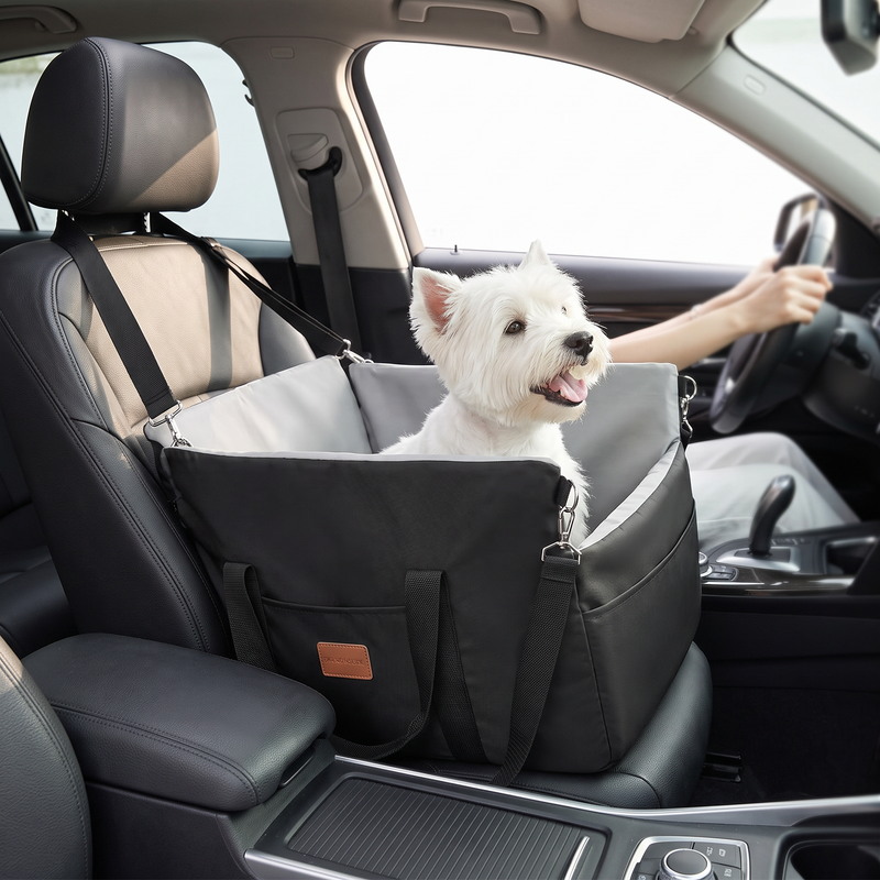 PetPilot Dog Booster Car Seat | Waterproof, Washable Cover, Small