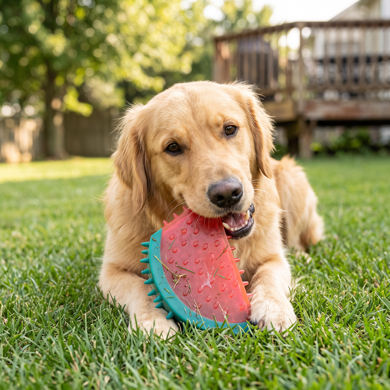 PetPilot Dog Toy | Watermelon, Pineapple & Lemon Fruit Chew Toy
