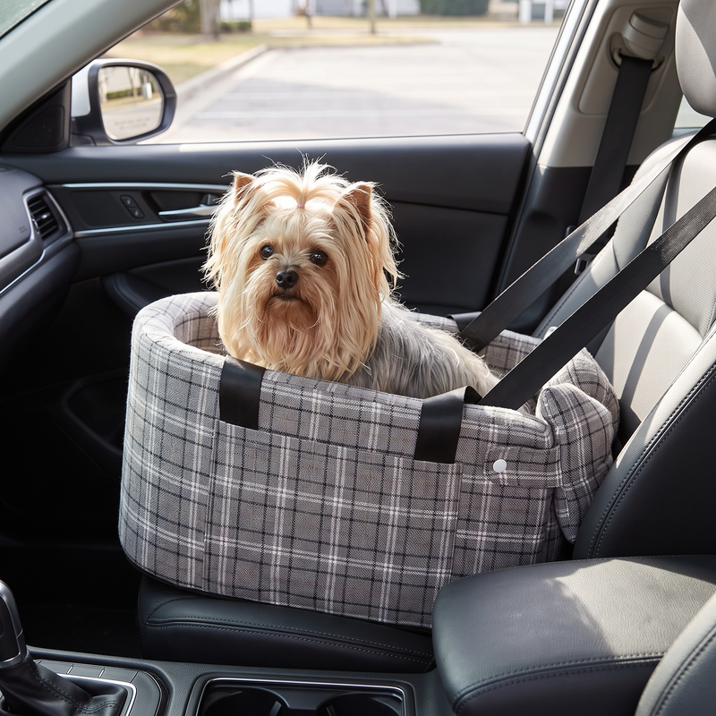 PetPilot Center Console Dog Car Seat | Waterproof, Small
