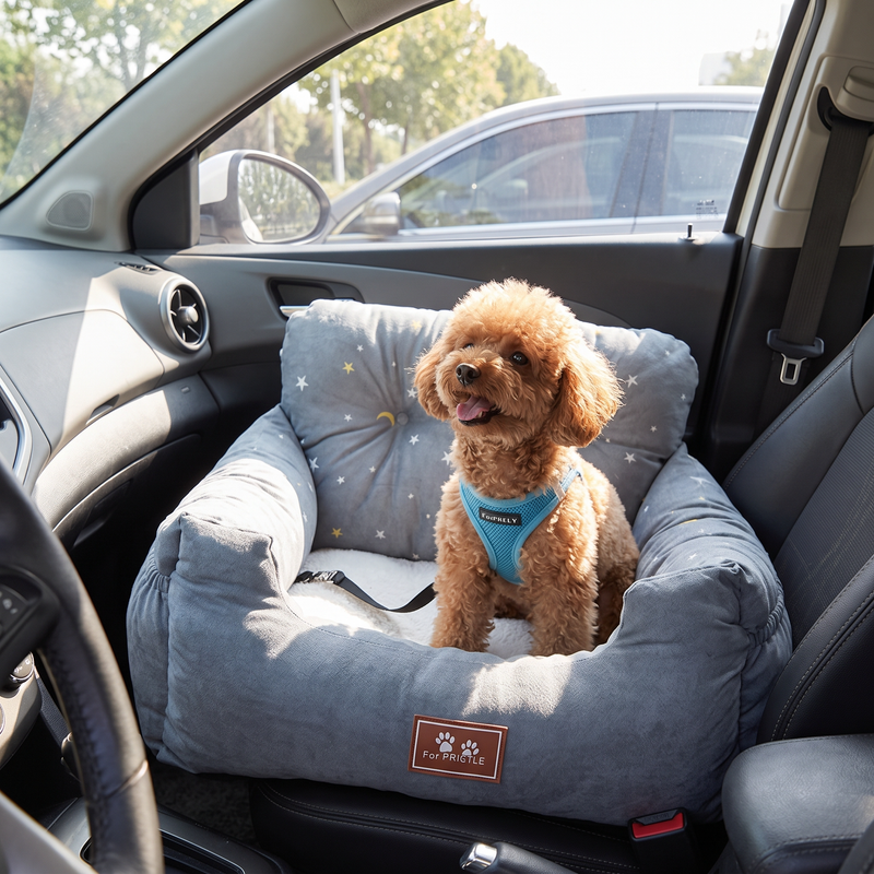 Portable Car Dog Bed - Korean Style Pet Seat