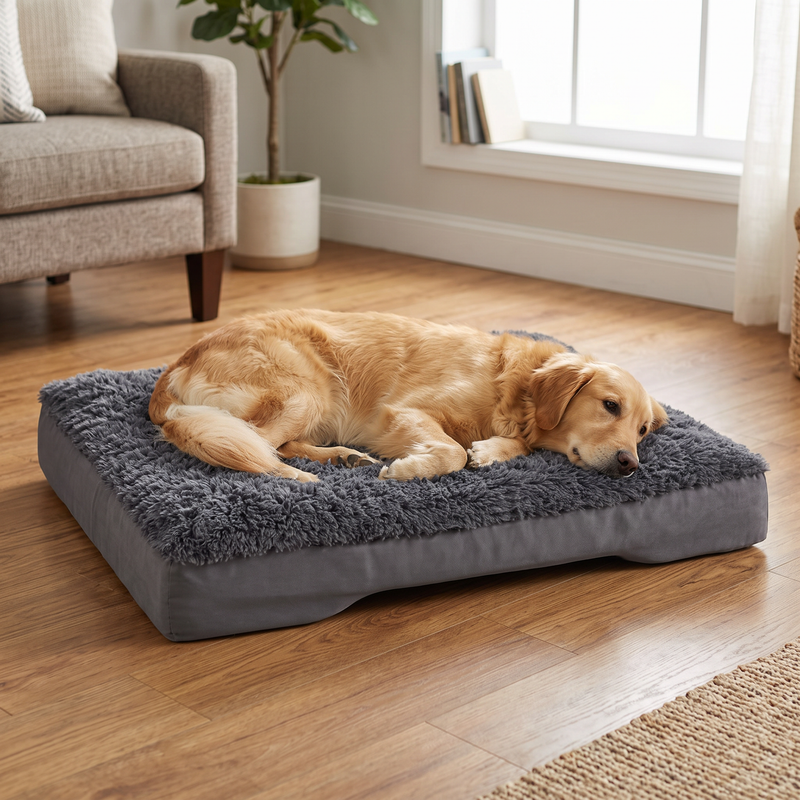 PetPilot Dog Bed | Non-Slip Pineapple-Weave
