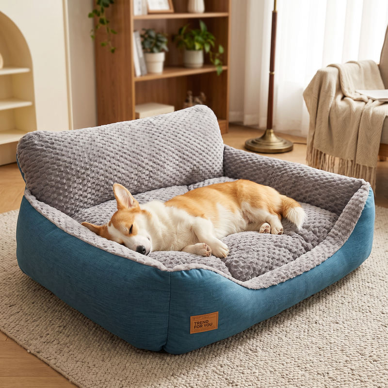 PetPilot Dog Sofa Bed | Plush, Large