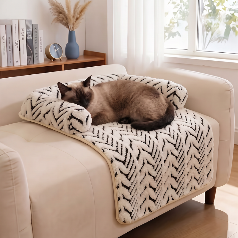 PetPilot Dog Sofa Bed | Non-Slip, Plush, Small