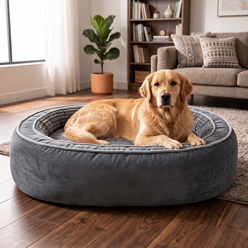 PetPilot Orthopedic Dog Bed | Memory Foam, Orthopedic, Washable Cover